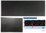 Surface superbe de revêtement de carbone de noir de conductivité de papier aluminium de condensateur