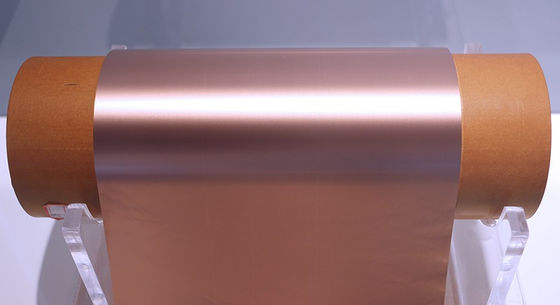 Folie de cuivre de 8 μM spécialement conçue pour les batteries à l'état solide